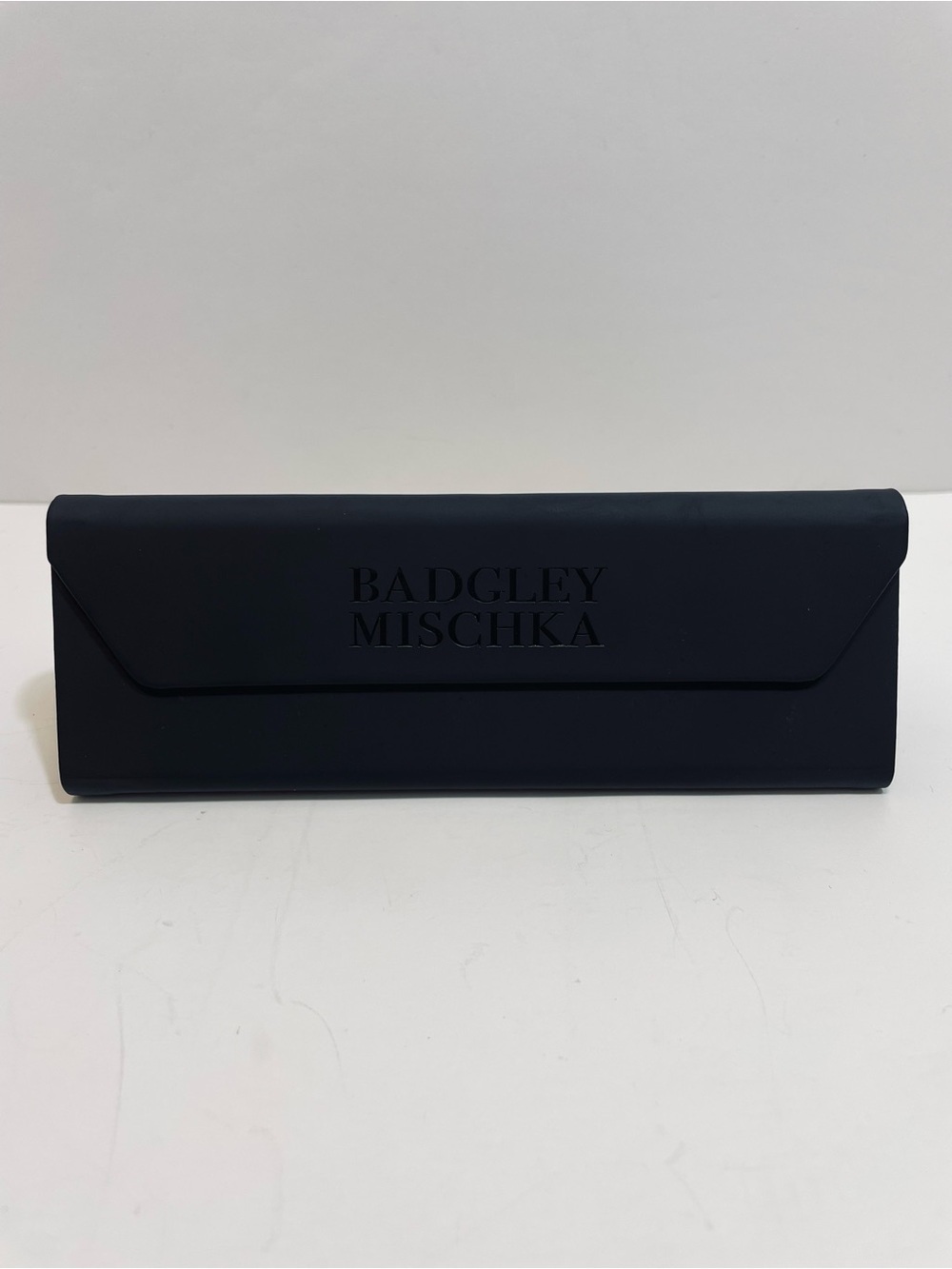Badgley Mischka Black Trifold Eyewear Case